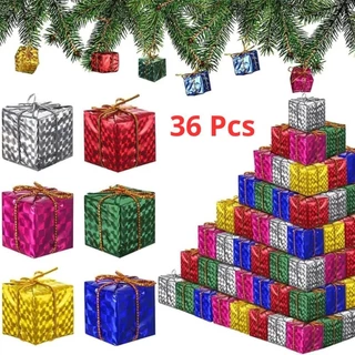 Kit 36 Presentes Presentinhos Natalino Presentinhos Enfeitar Árvore Natal