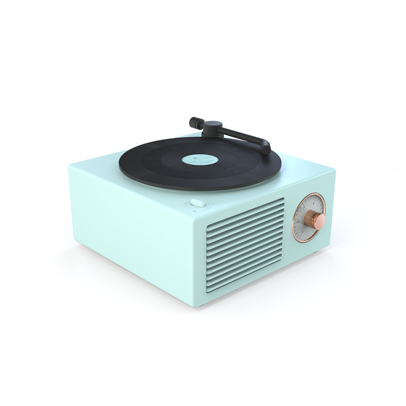 Alto-Falante bluetooth Toca-Discos De Vinil