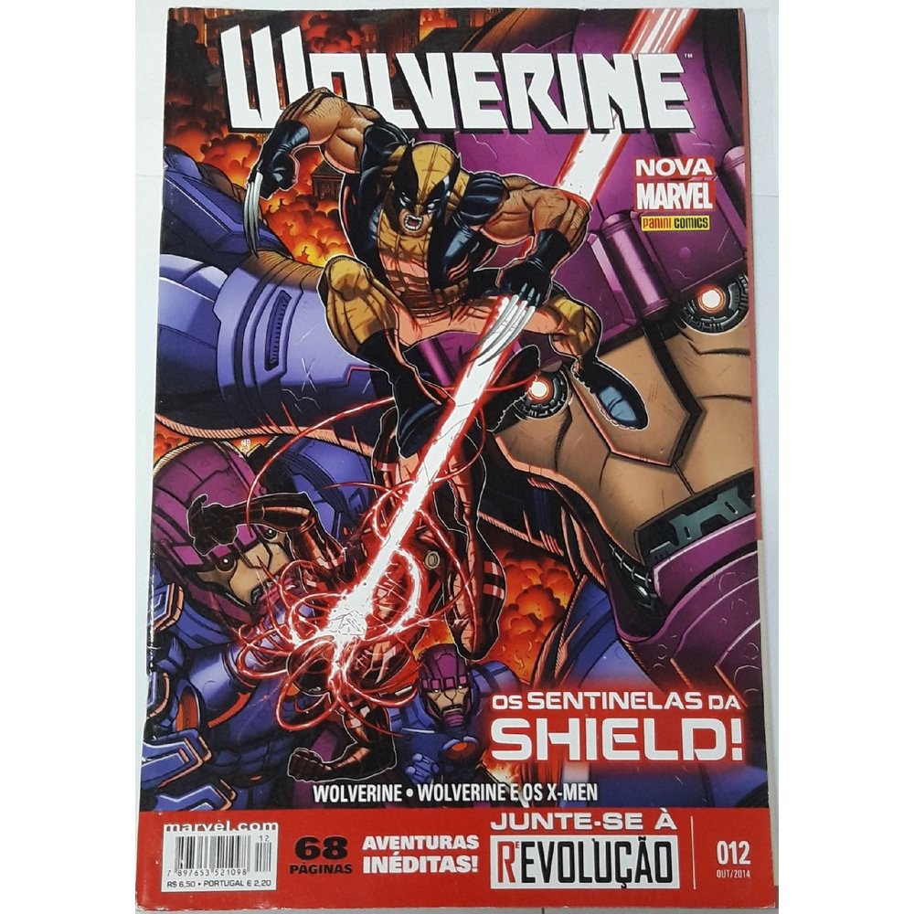 Wolverine: Os Sentinelas da Shield - n° 12 - USADO | Shopee Brasil