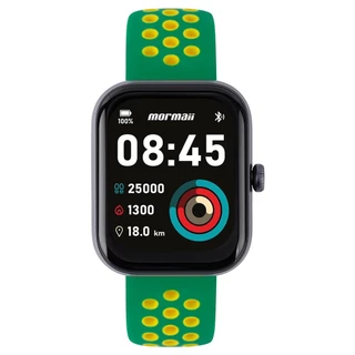 Smartwatch Mormaii Masculino Life Preto - MOLIFEUAL/8V