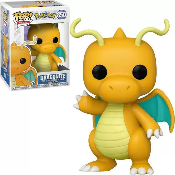 Boneco Tipo Funko Pop! Pokemon Dragonite #850