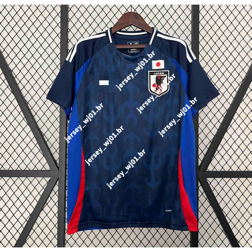 Japão Jersey Japão Home Away Futebol Seleção Nacional Fãs Camisa Edição 2024 2025 S-2XL