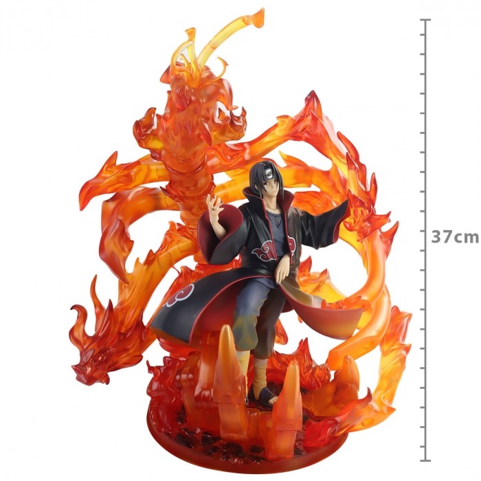 ACTION FIGURE NARUTO SHIPPUDEN - UCHIHA ITACHI - SUSANO PRECIOUS G.E.M REF.:833540