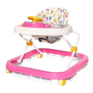 Andador Infantil da Styll Baby Com Musica Para Bebê e Painel Didatico Sonoro Musical Som Rosa em Oferta na Shopee