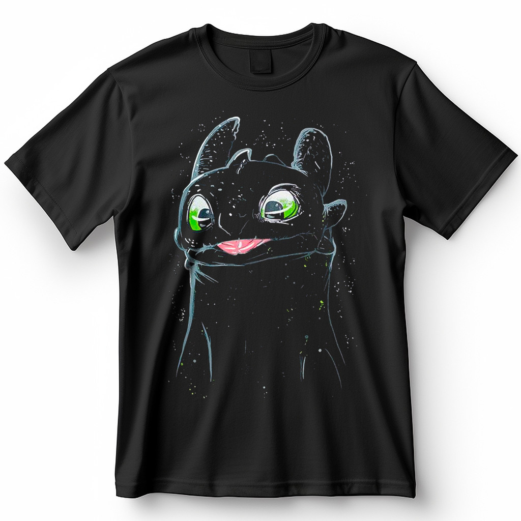 Camisa Banguela Como Treinar o Seu Dragão Blusa Camiseta de Filmes 100% ...