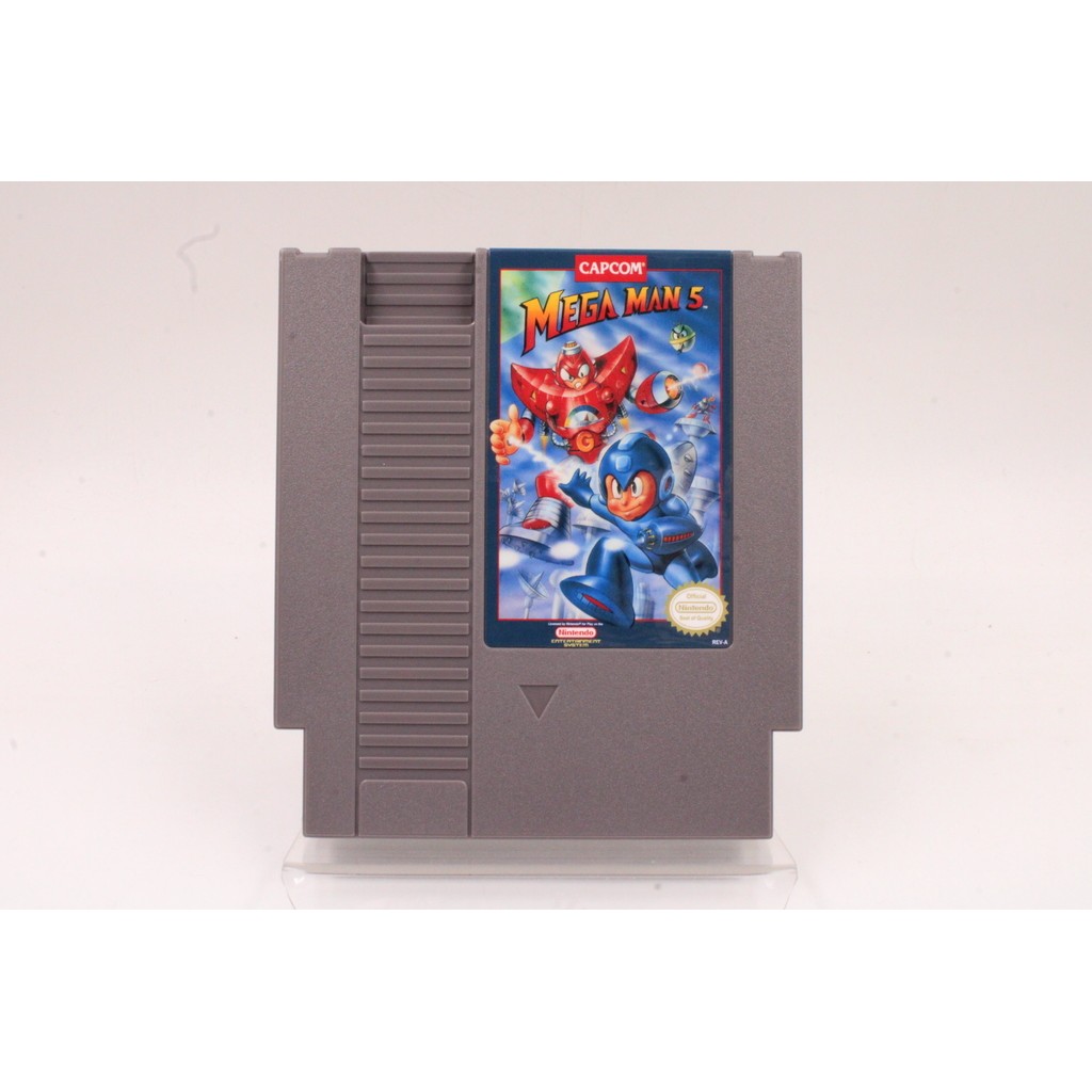 MEGAMAN 5 NES RARE NINTENDO COMPLET PAL B FRA FAH