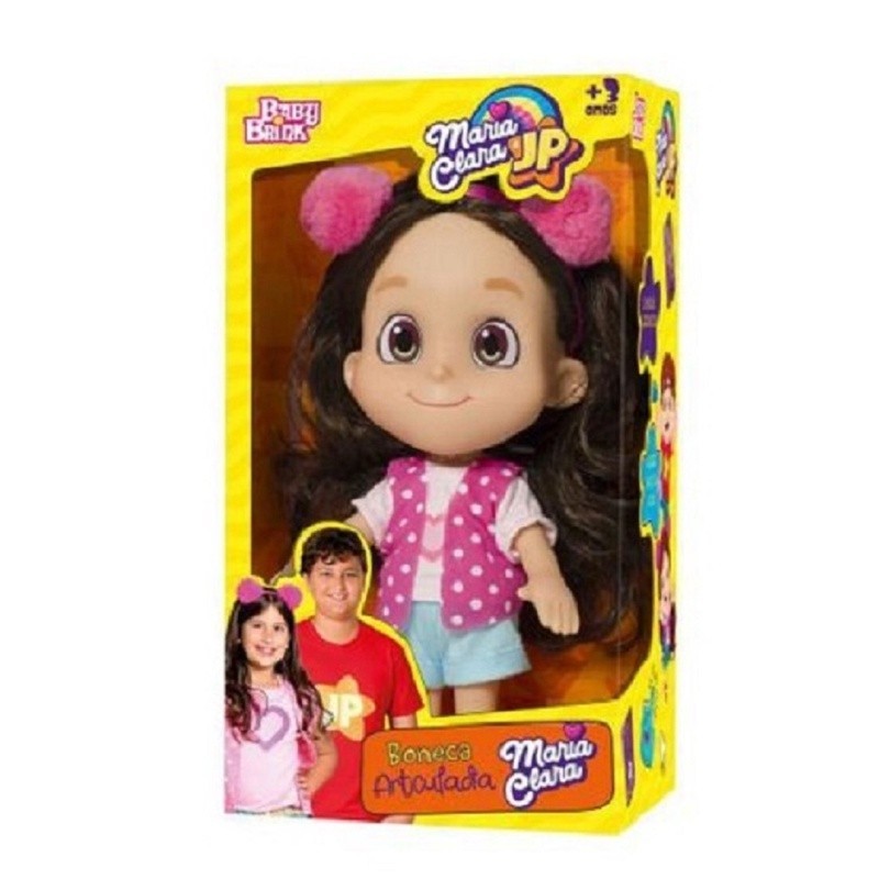 Boneca Maria Clara e Jp Youtuber - Baby Brink - Original | Shopee Brasil
