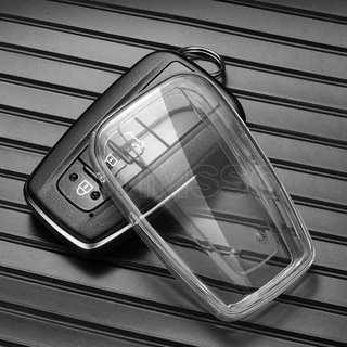 Protetor De Caixa Chave Para Carro Capa Macia TPU De Acessórios Automotivos Toyota Prius Camry Corolla C-HR CHR RAV4 Prado 2018 2022