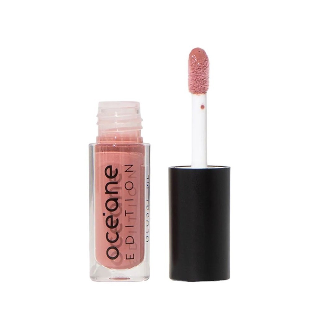 Mini Brilho Labial Nude Glossy Me Shimmer Brown Océane Edition 1g ...
