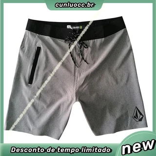 Menillos Volcom Professional Top Laser Cola Bermudas À Prova D'água Calças De Praia Quik-dry Surf Shorts