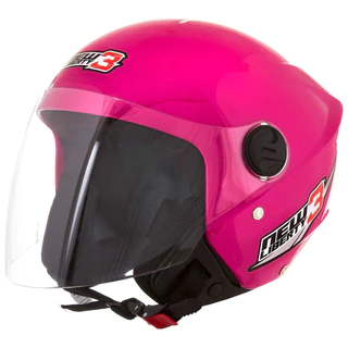 Capacete Moto Aberto New Liberty 3 Rosa Viseira Cristal Inmetro Tamanho 56 - Pro Tork em Oferta na Shopee