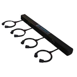 Suporte de Parede Descanso para 4 Microfones - Sonatu