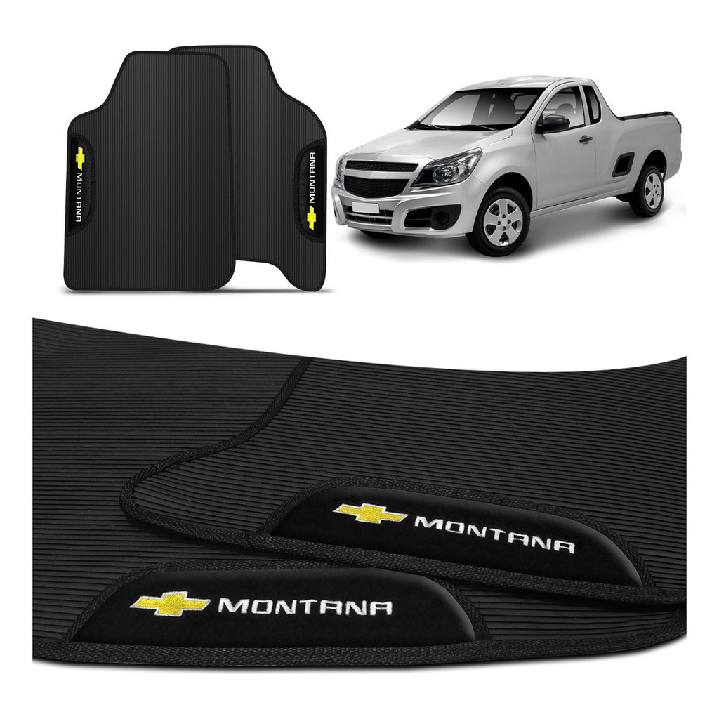 Jogo De Tapete Pvc Montana 2011 A 2021 Bordado 2 Peças Shopee Brasil