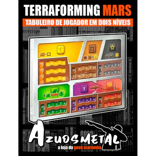 Terraforming Mars - Tabuleiros de Jogadores em dois níveis [Board Game: MeepleBR]