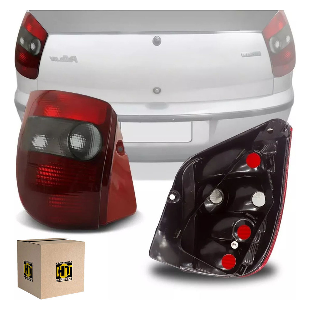 Lanterna Traseira Palio G1 96 97 98 99 2000 01 02 Young Fumê | Shopee ...