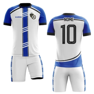 Uniforme De Futebol Unissex Personalizado Com O Seu Time Camisa E Short ENTREGA RAPIDA