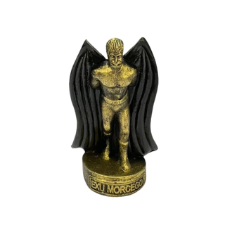 Escultura Exú Morcego Em Resina