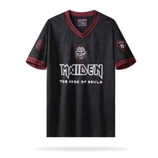 * Retro * Camisa Iron Maiden West United Jersey Clássica
