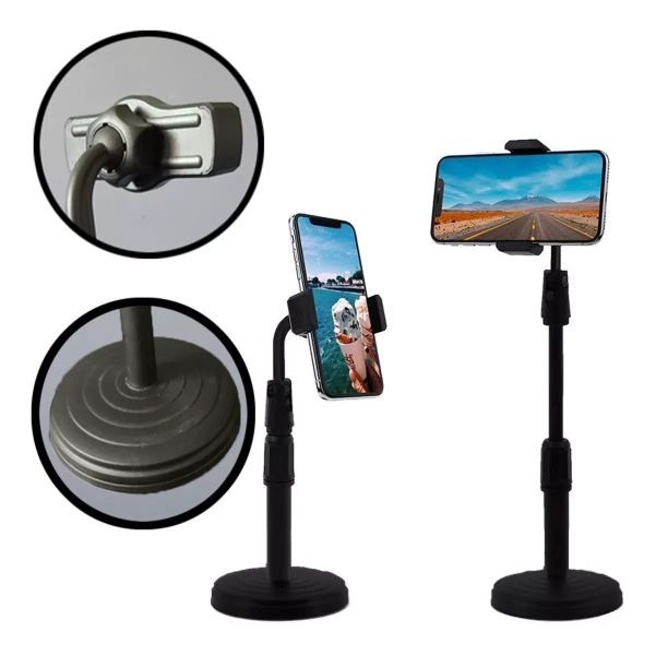 SUPORTE DE MESA PARA CELULAR MICROPHONE STANDS