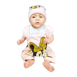 Boneca Reborn Realista Menina Mary 2 silicone