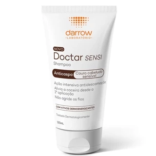 Shampoo Darrow Doctar Sensi Anticaspa 120Ml - em Oferta na Shopee