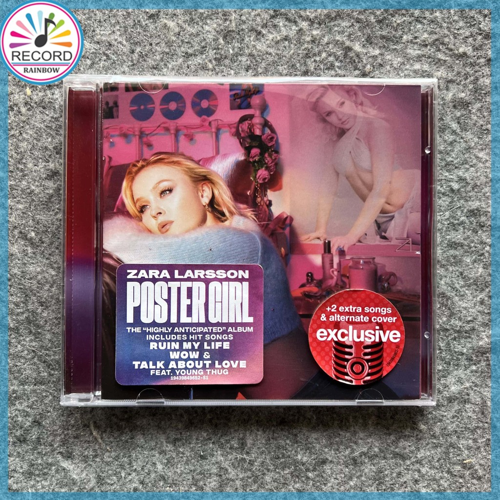 Zara Larsson Poster Girl + 2 Extra Songs Original CD Album
