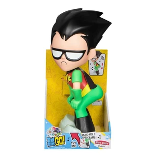 Boneco Interativo Robin Jovens Titãs C\ Som Treme O Bum Bum