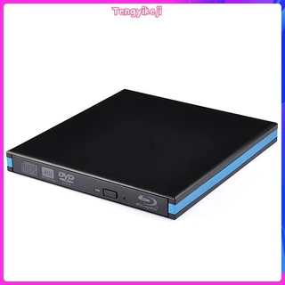 Blu-Ray Burner Player USB 3.0 CD DVD Leitor Externo De Gravador De Unidade Bluray Para PC Laptop Desktop tengyikeji