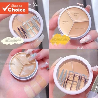 Paleta De Corretivo Profissional De Correção De Cores De 3-Para Olheiras , Cicatrizes De Acne E Vermelhidão em Oferta na Shopee