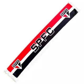 Cachecol São Paulo Dupla Face Tricolor - Oficial