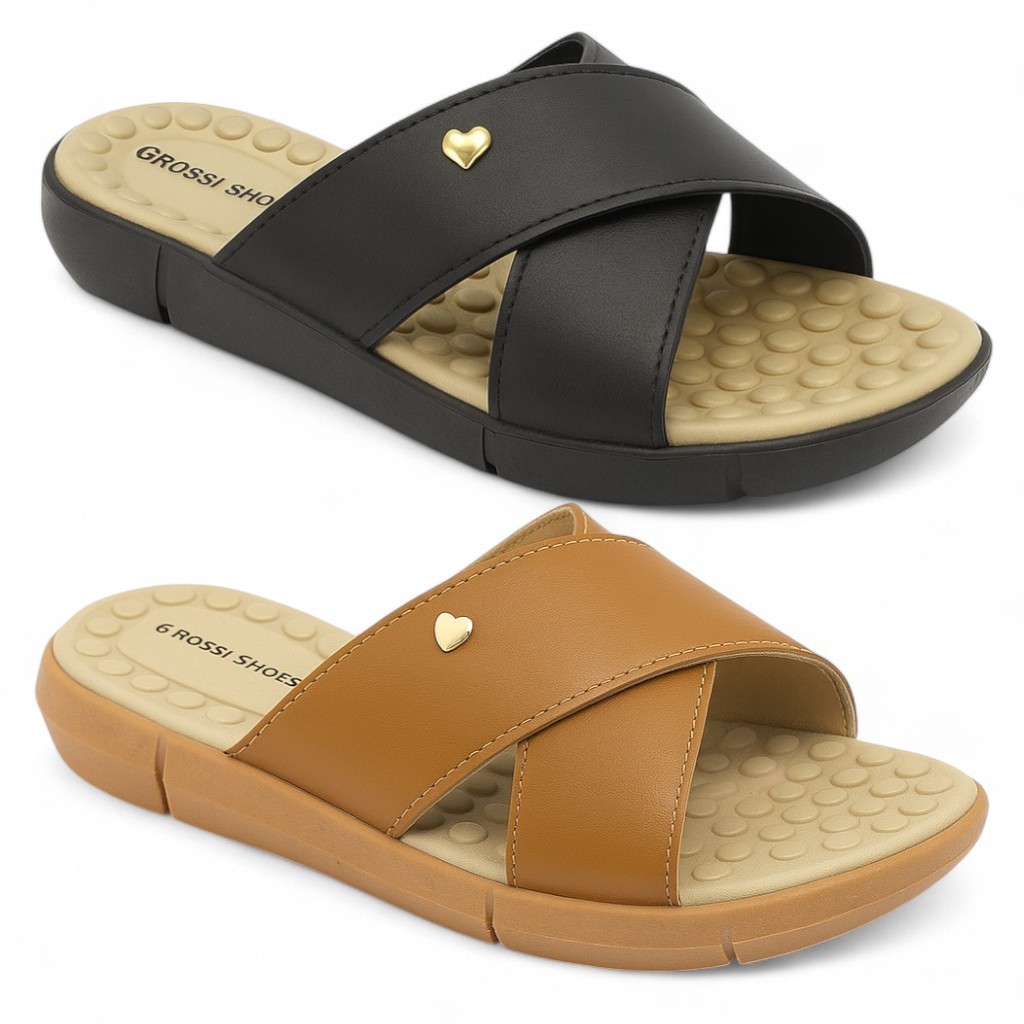 Chinelo Ortopédico Feminino Plataforma Anatômico Confortável e ...