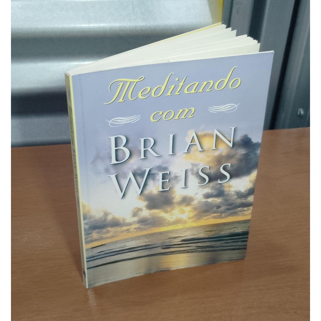 Livro Meditando com Brian Weiss | Shopee Brasil