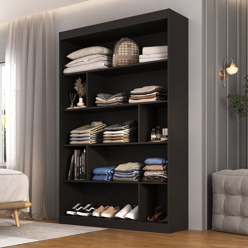 Estante para Quarto Elowen Espresso Móveis | Shopee Brasil