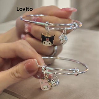 Pulseira Lovito Canela Cão De Japonês Fofo Corresponde Ao Desenho Animado LSW08308