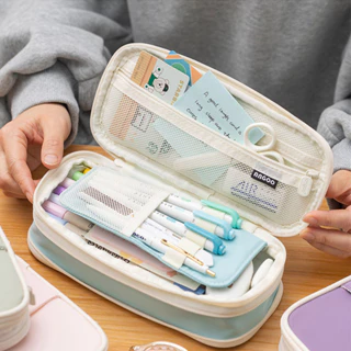 Caixa De Lápis Kawaii De Grande Capacidade À Prova D