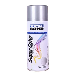 Tinta Spray Alta temperatura Alumínio 350ml- Tekbond