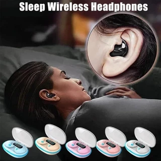 X55 Fones De Ouvido Para Dormir Mini Sem Fio Trabalho TWS Bluetooth Estéreo Com Microfone HD À Prova D'água