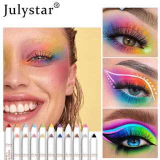 Julystar Maquiagem Transfronteiriça Européia E Americana Sombra Monocromática Natural De Olho Brilhante Mate