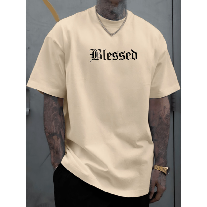 Camisa Camiseta Unissex Masculina Blassed Streetwear Estampa Premium Blusa 100% Algodão