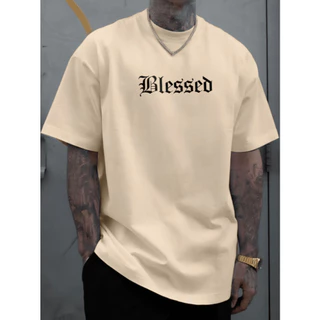 Camisa Camiseta Unissex Masculina Blassed Streetwear Estampa Premium Blusa 100% Algodão