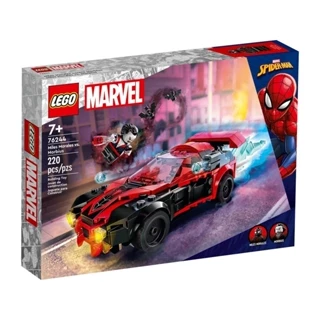 LEGO Marvel - Miles Morales vs. Morbius - 220 Peças - 76244 - Conjunto blocos de montar