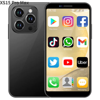 Xs XS15 Pro Max Mini Smartphone Rede Android 3G/4G 3GB RAM 64GB ROM 3.5 Tela 5MP Câmera SIM Dupla