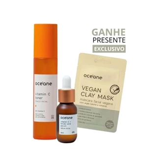 Kit Océane Vitamina C Sérum e Tônico + Presente