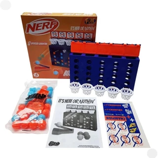 Jogo De Ação - Nerf - Basquete Bola No Alvo F0144-7 - Fun