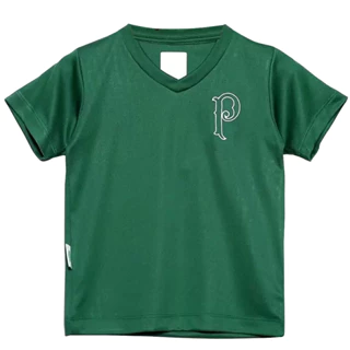 Camisa Palmeiras Infantil Juvenil Dry Unissex