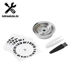 Adaptador De Cápsula Reutilizável 40ml Para Máquina Vertuoline Vertuo Next Pop Compatível Com Cápsulas De Café Nespresso