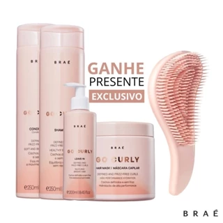 Kit Bráe Go Curly + Brinde Escova