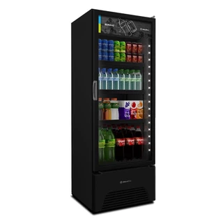 Visa Cooler Refrigerador Expositor Vertical 2 a 8ºc 370/403l Vb40ah 127v All Black Metalfrio em Oferta na Shopee