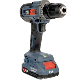 Parafusadeira Furadeira B60 Motor Brushless Profissional Pdr 2 Baterias 20 V com 1 Carregador em Oferta na Shopee