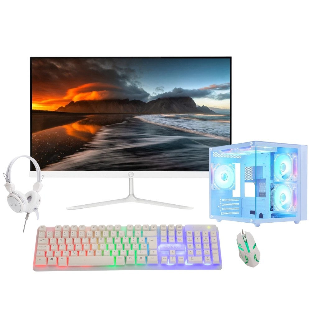 Computador Pc Gamer Amd Ryzen 7 5700g 32gb Ram 1TB NVMe Tela 23